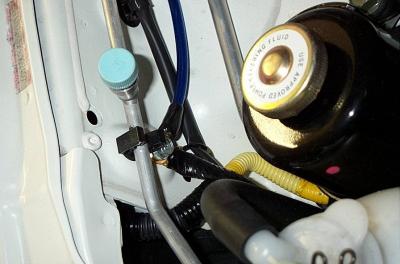 5th from intake manifold to opposite fender
