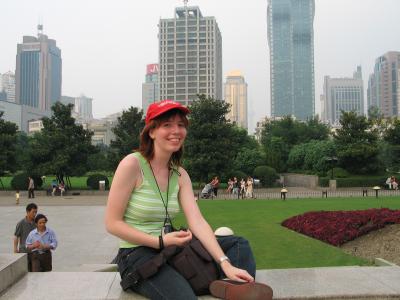 girl from Barcelona in Shanghai