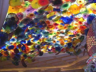 Chihuly glass ceiling