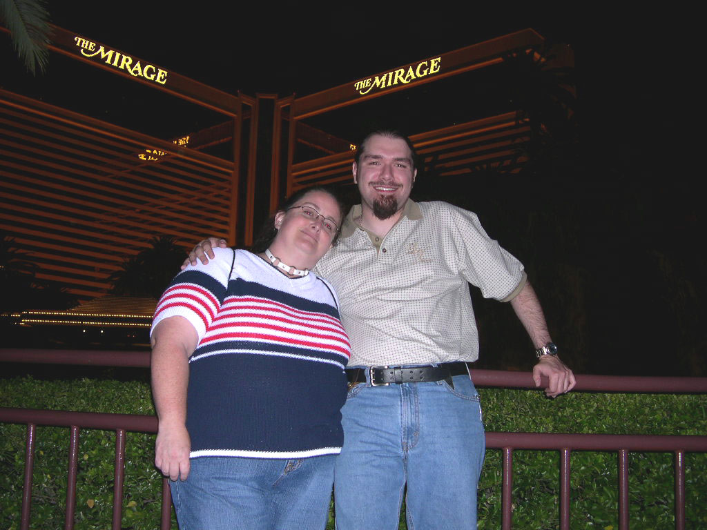 Jane and Kai with Volcano