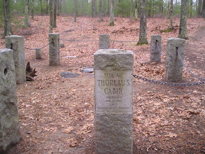 Site of Thoreaus cabin