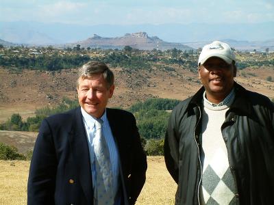 A Day With The King of Lesotho
