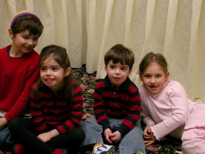 Parker, Sophie, David and Taylor