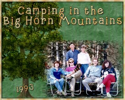 Camping in the Big Horns