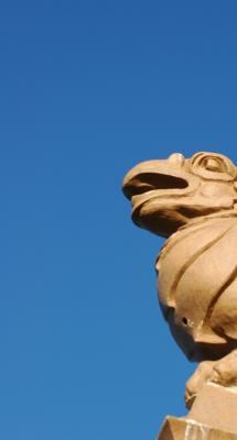 gargoyle from window
