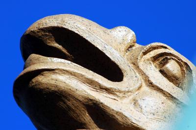 gargoyle from window