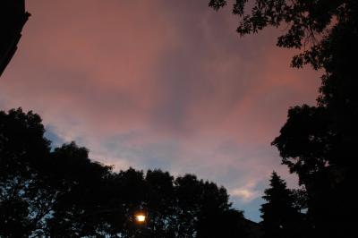 evening sky