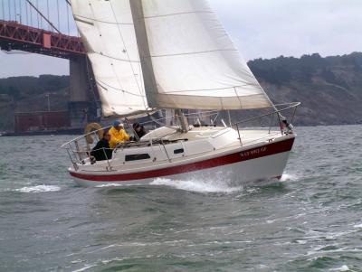sailing out the gate