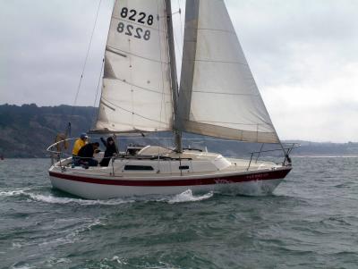 sailing out the gate