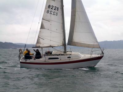 sailing out the gate