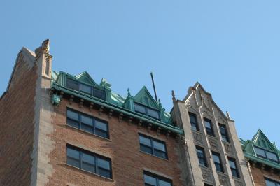 top of building