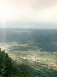 rainbow seen from peyrepertuse