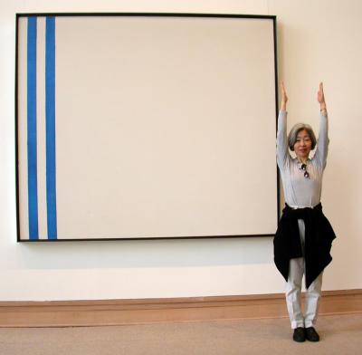 Touchdown!
Barnett Newman
Shimmer Bright, 1968
Metropolitan Museum of Art, New York
