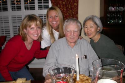 Celebrating Dad's 87th Birthday!
The candles are in focus!