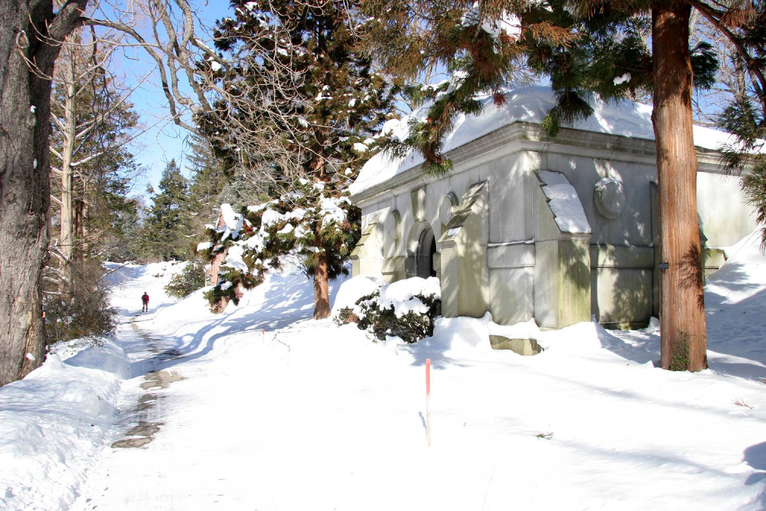 Snow & Mausoleum