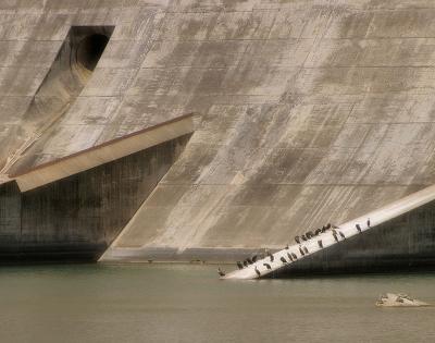 13. Industrial -- Whitewashing Mansfield Dam