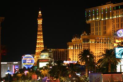 Night Shot of Las Vegas