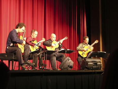 Los Angeles Guitar Quartet performs at ISU DSCN0467.jpg
