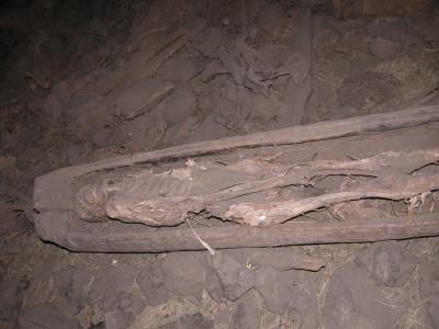 Corpse of pilgrim who travelled to Yemrehanna Kristos