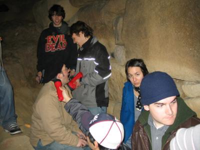 It's a party, Japanese burial-style