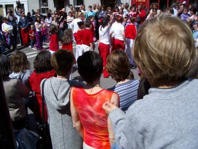 May festival in Dingle - dancing