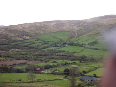 Dingle area from bus window