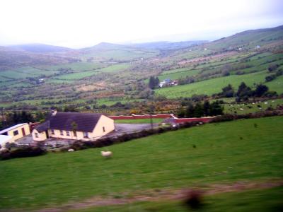 Dingle area from bus window