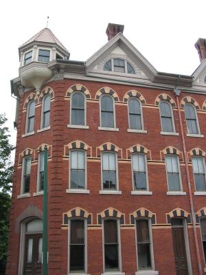Historic windows, Bellefonte, PA