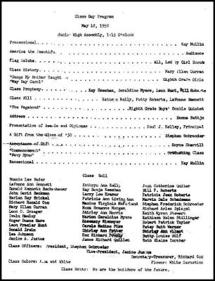 Albion 8th Grade Program