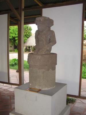 Statue in Convento San Francisco Museum