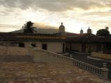 Sunset over Granada with Mombacho Volcano in the distance