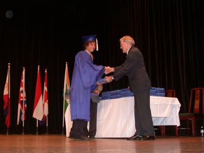 First in his class (!)