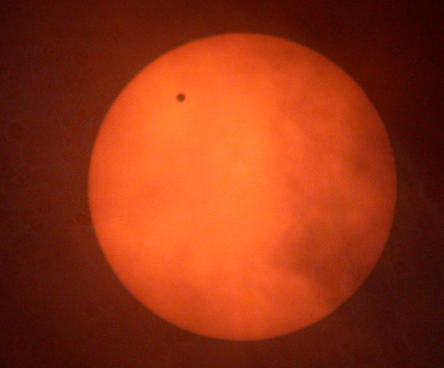 Venus transit (through typhoon)