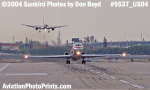 American Airlines MD-82 and B757-223 N659AA aviation stock photo #9537