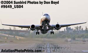 ATA B737-83N airliner aviation stock photo #9649