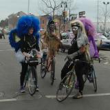 More Mardi Gras cyclists