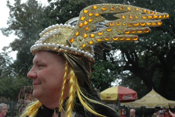 The Order of the Sturgeon Mary - helmet detail
