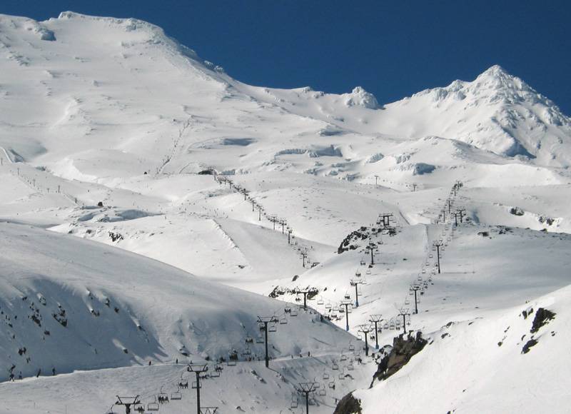 Turoa snow