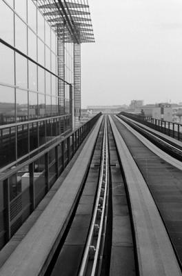 Into the station
