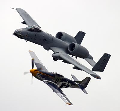 P-51 and A-10