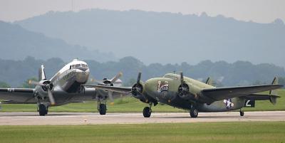 C-47 and C-60 taxiing