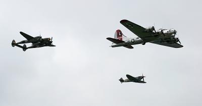 B-17, P-38, Spitfire