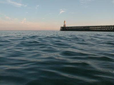 Lighthouse from water