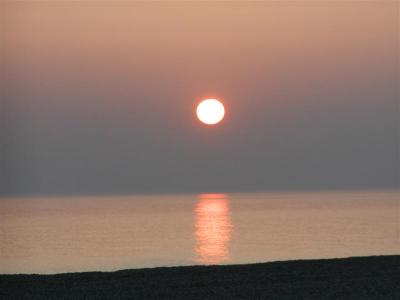 Sunset on Seaford beach