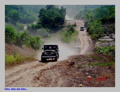 Kicking The Dust di jalan Pipa