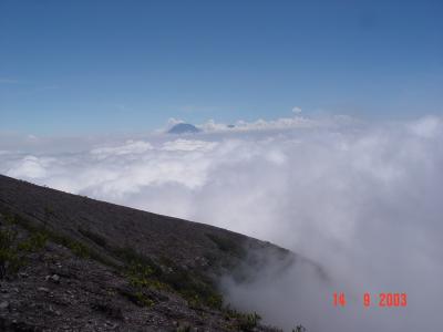 Cloud in 2000 meter