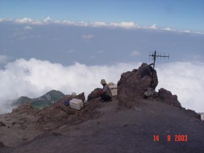Seismic Station on Merapi peak