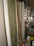 doors stored, ready to install