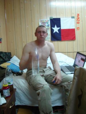 me and my Texas flag