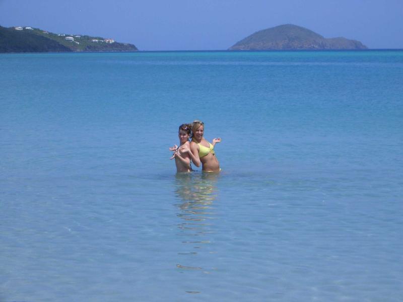 Carolyn & Karyn at Magens Bay
